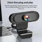 1 шт. веб-камеры 1080P 720P Full HD веб-Камера Встроенный микрофон поворотный разъем USB веб-камера для компьютера, ноутбука, настольного компьютера