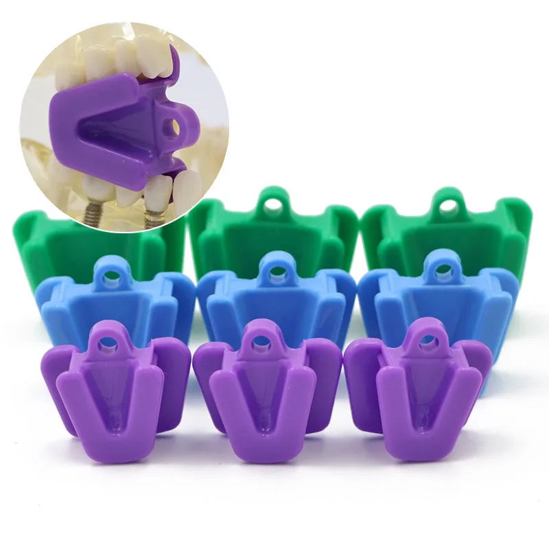 

5pcs Dental Rubber Occlusal Pad Mouth Prop Bite Oral Occlusal Pad Mouth Opener Retractor Dentist Material Dental lab Instrument