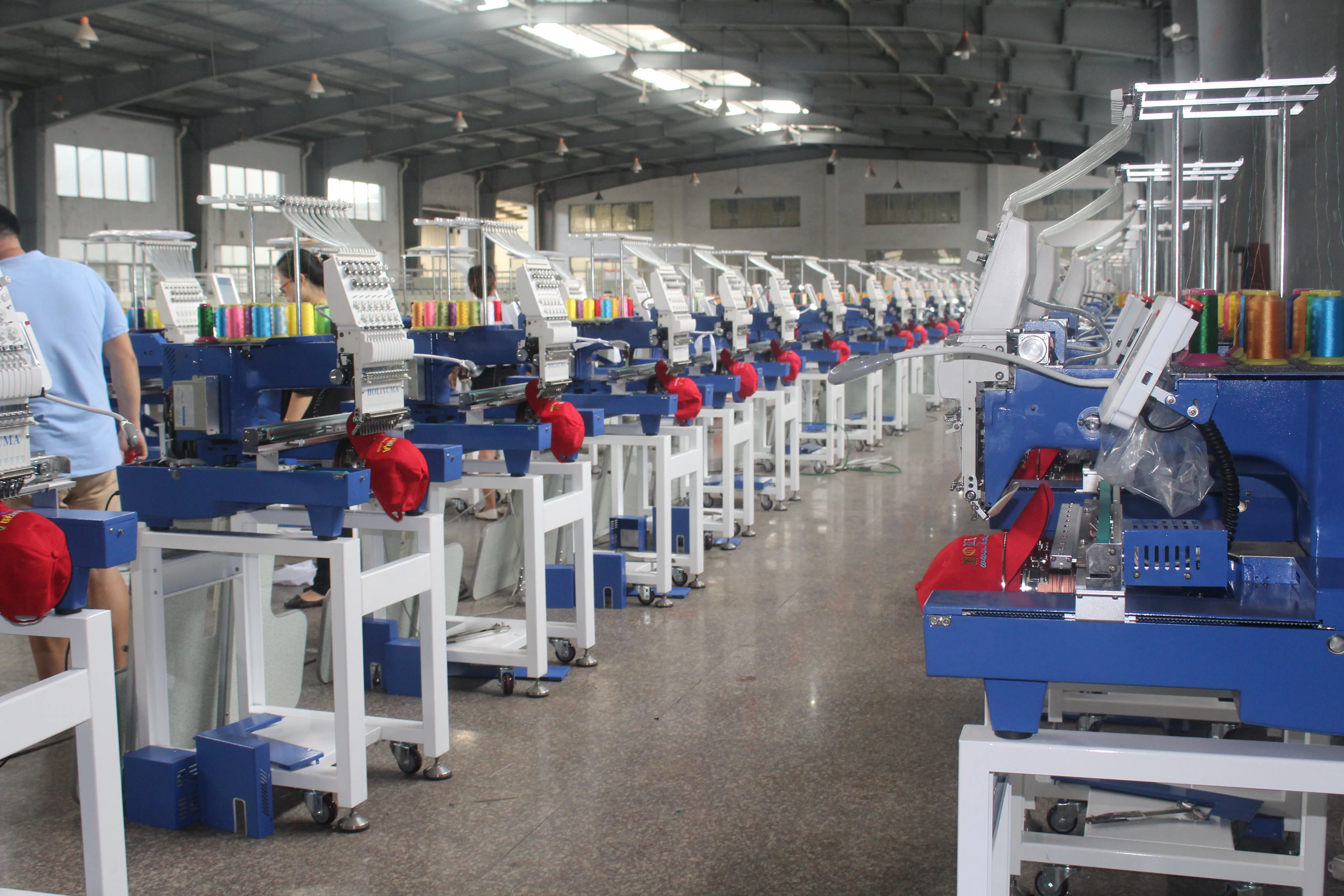 Высококачественная вышивальная машина с 12 иглами одной головкой в Китае|Машина