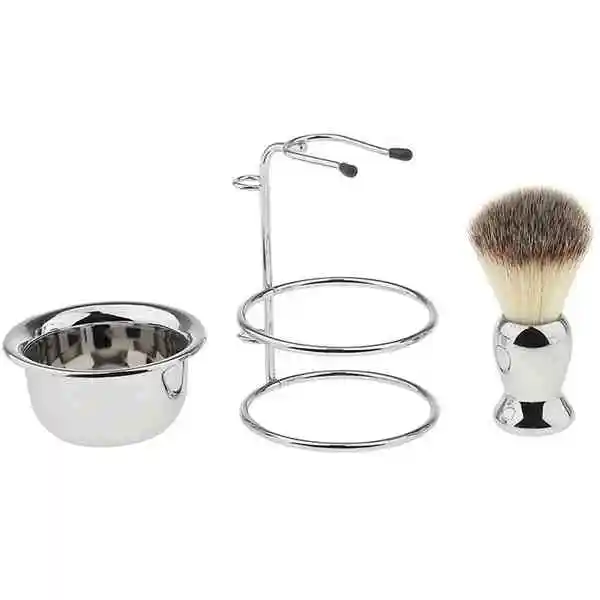 Набор для ухода за бородой мужчин с бритвенной щеткой | Красота и здоровье