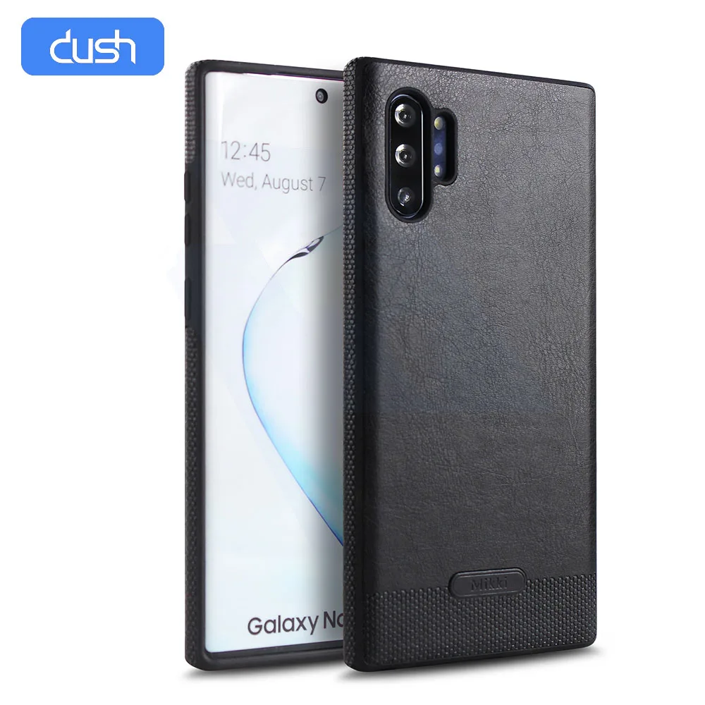DUSH Leather Case For Samsung S9 S10 Plus 6 7 8 Note 9 Note10 M10 M20 Galaxy TPU Fitted Full Back Cover Shockproof | Мобильные