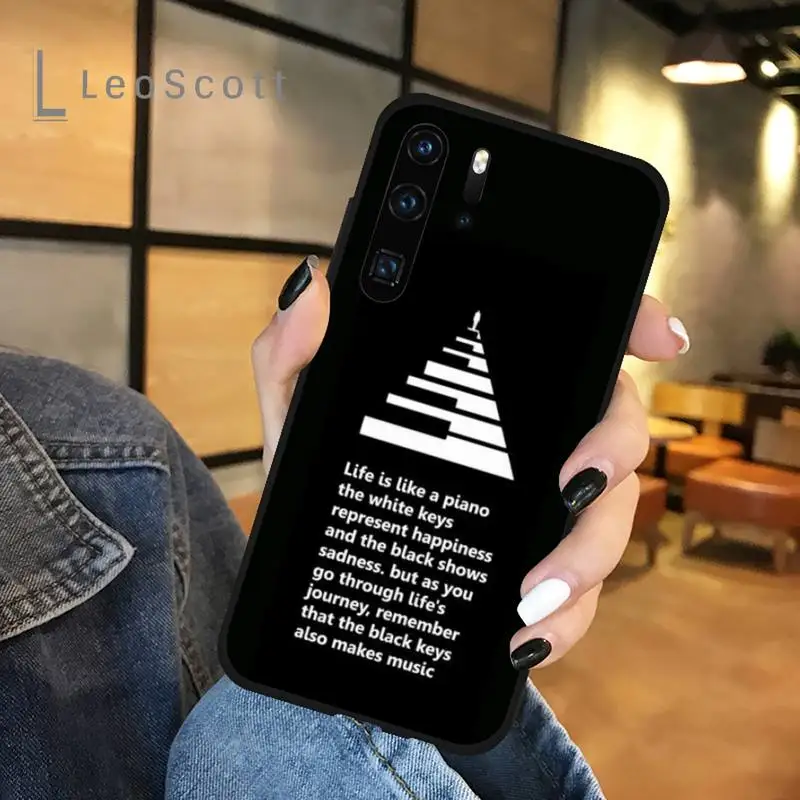 

Piano paint art Phone Case For Huawei P 20 30 40 lite pro smart 2019 honor 10 i lite 8x nova 5t mate 20 pro funda
