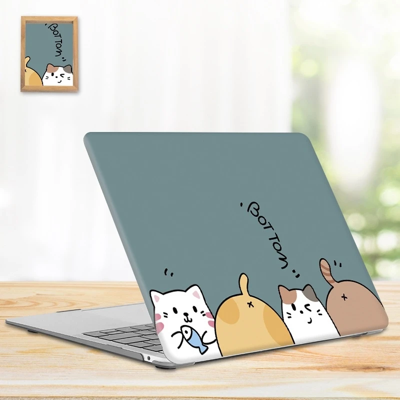 

Cute Case for Macbook Air Pro 11 12 13 15 16 inch Cartoon Air 13 A1932 A2337 2020 M1 Pro 13.3 Retina A1707 A2141 A2338 A1502
