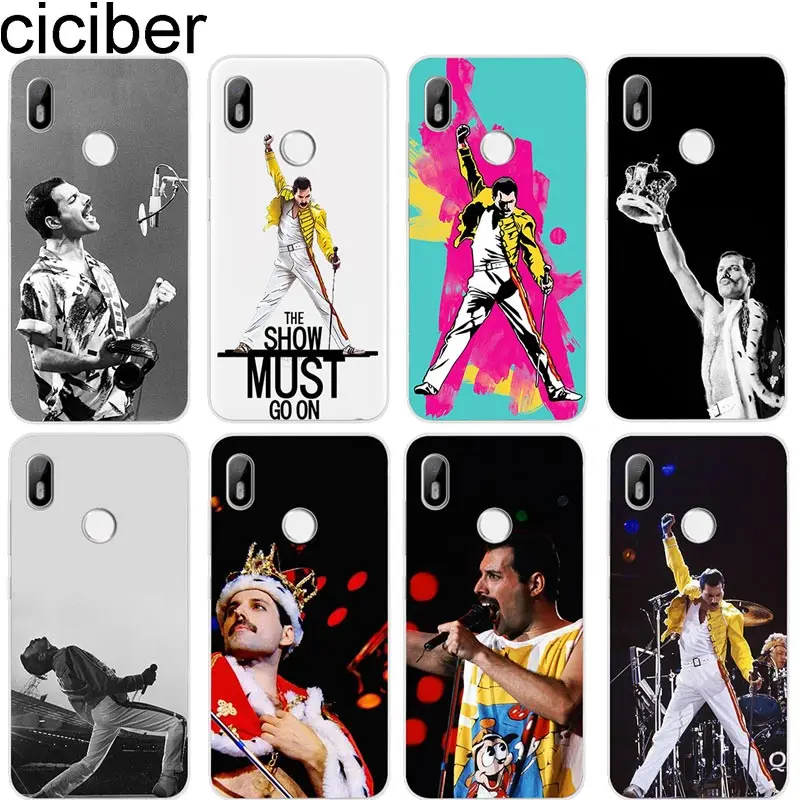 Чехол для телефона ciciber Freddie Mercury BQ Aquaris U2 C U X5 V VS X2 X Plus Lite Pro E5 s M5 M5.5 M4.5 E4.5 мягкий