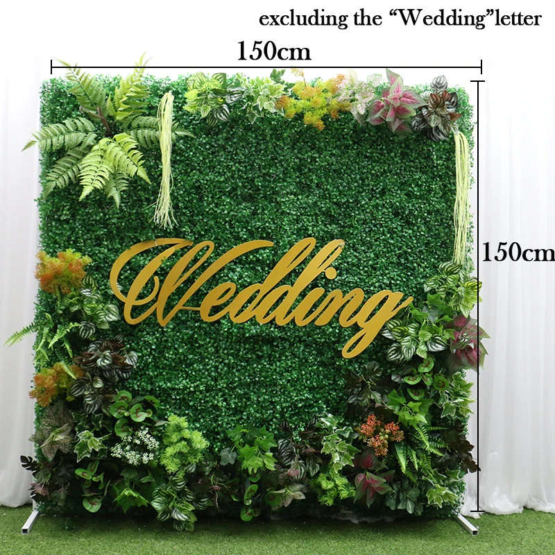 150 см самодельные качественные искусственные зеленые растения трава витрина на