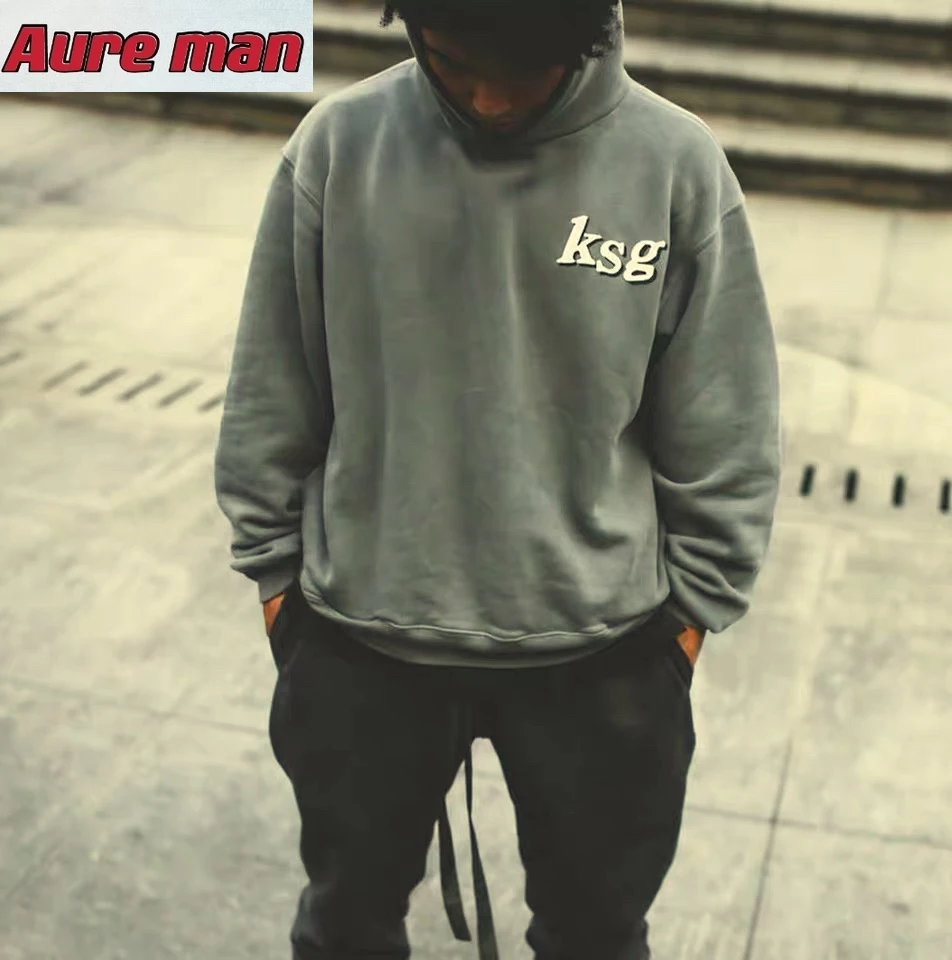 

Kanye West Streetwear Oversize Sweatshirt Men and Women Letter Print Fleece Winter Hoodies Stranger Things Hip Hop Baggy Hoody