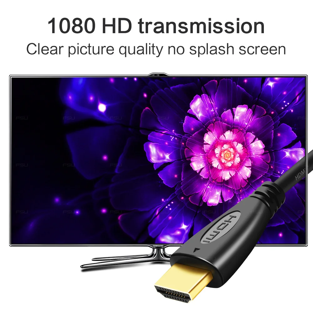 Кабель HDMI 1 4 в видеокабели с позолоченным штекером 1080p 3D высокоскоростное