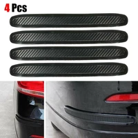 4 pieces universal car bumper corner rubber strip anti rub protector guards parts car accessories drop shipping quick delivery