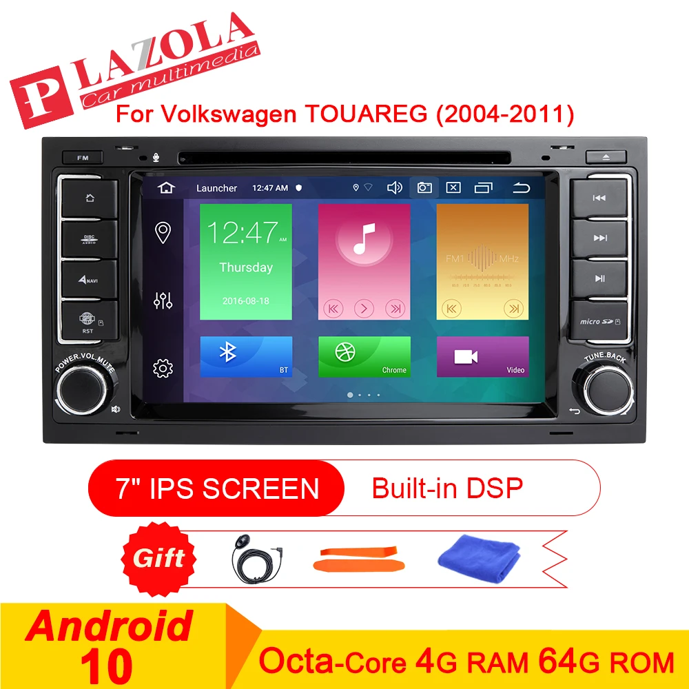 

Автомагнитола на Android 10, мультимедийный DVD-плеер с GPS для VW Volkswagen TOUAREG 2004-2009 2010 2011, радио GPS, двойной Din, DVD DSP