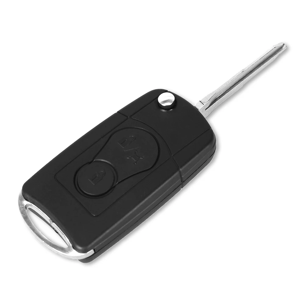 KEYYOU Uncut Blade 2 кнопки Модифицированный корпус автомобильного ключа дистанционного