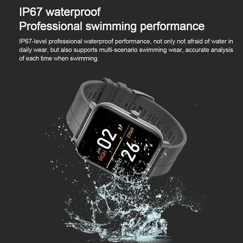 

Smart Watch Women Heart Rate Blood Oxygen Monitor Fitness Pedometer Smart Bracelet Sleep Bluetooth SmartWatch Men's WristWatch