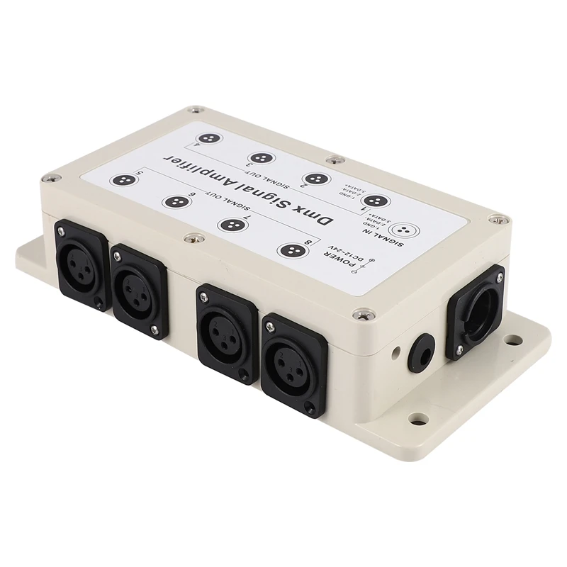 

Dc12-24V 8 Channel Output Dmx Dmx512 Led Controller Signal Amplifier Splitter Distributor For Home Equipments