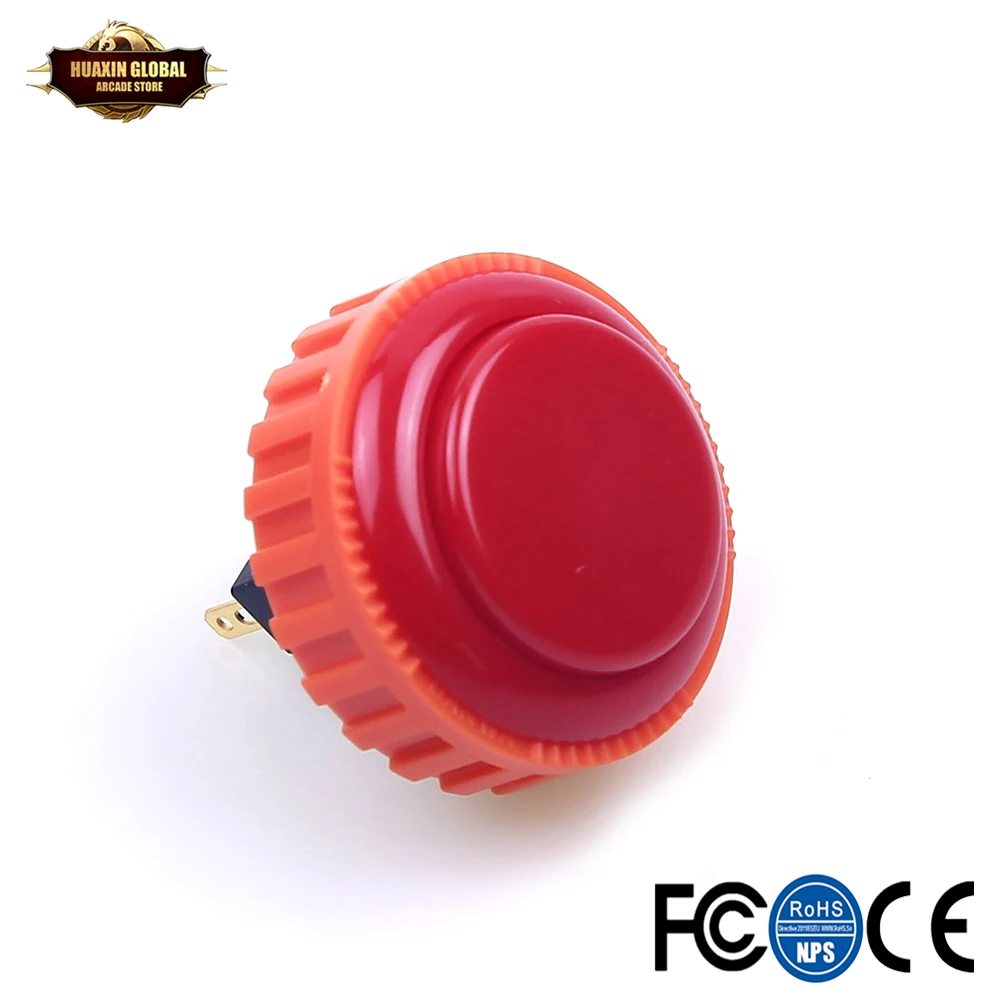 6 шт./партия OBSN 30 винт в аркадной кнопке для Raspberry Pi PS2 PS3 XBOX 360 и MAME USB джойстик DIY