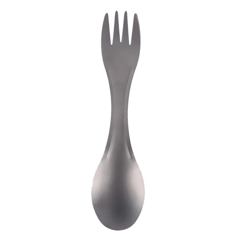 Spork вилка ложка походная Туристическая посуда портативный рюкзак длинные
