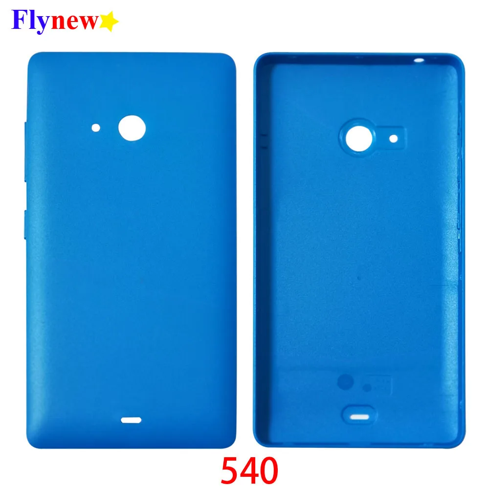 Новая задняя крышка аккумулятора корпус для nokia 540 для Microsof lumia nokia 540 задняя крышка чехол Кнопка громкости питания