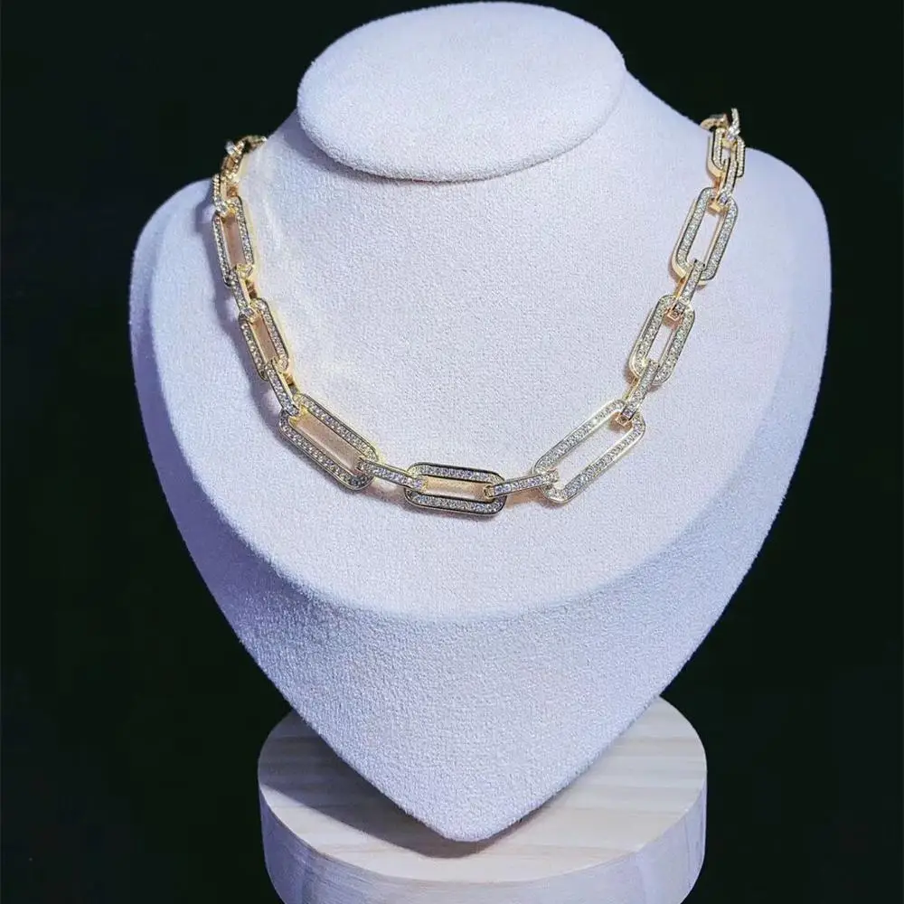 

WT-BC133 Wholesale Colorful Rectangle Cubic Zircon Charm Chain 1 Meter Fashion Brass Chain For Women Stylish Jewelry Making