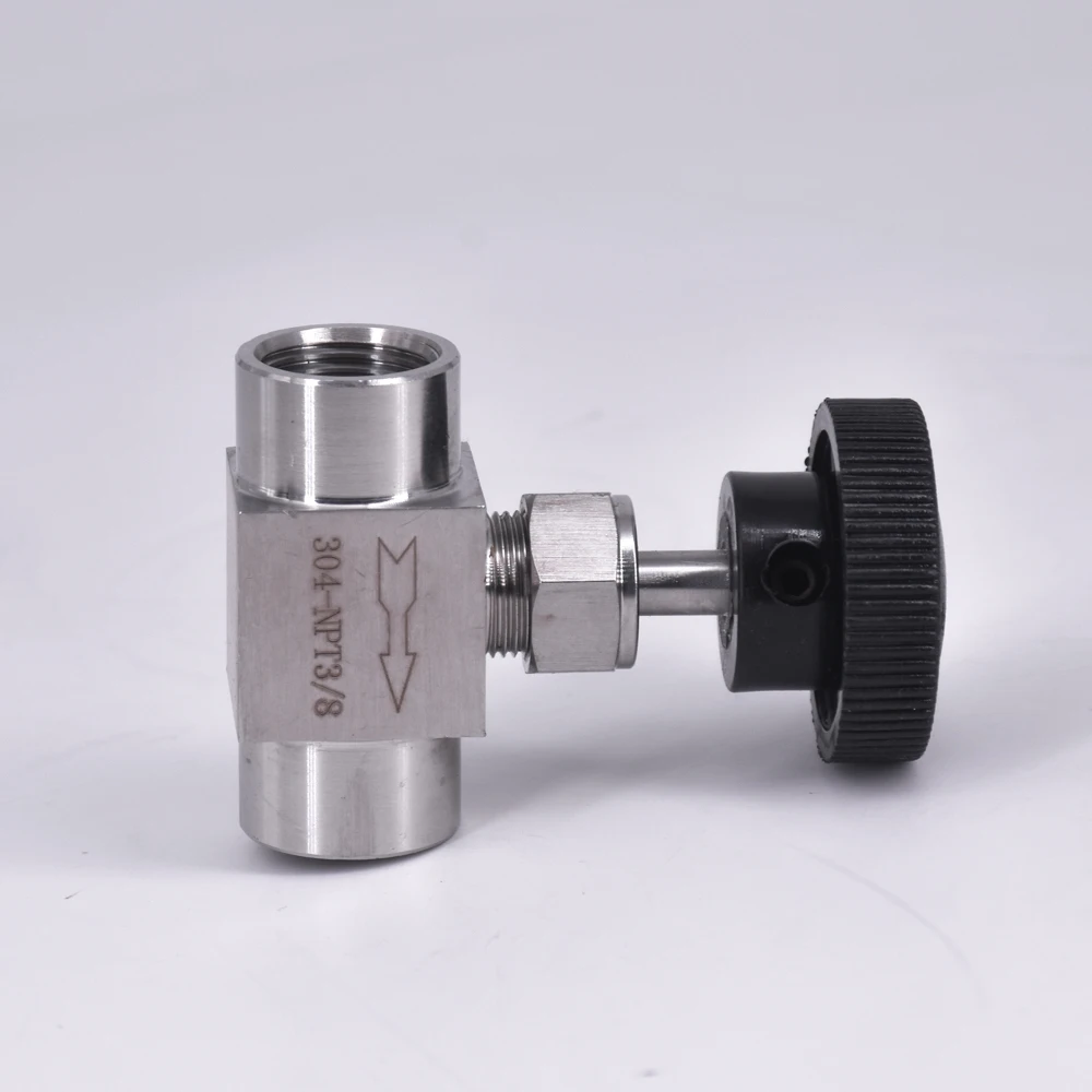 1/" 1/4" 3/" 1/2" BSP NPT гнездовой игольчатый кран 304 316 из нержавеющей стали с контролем потока вода, газ, масло, пропан 915 PSI