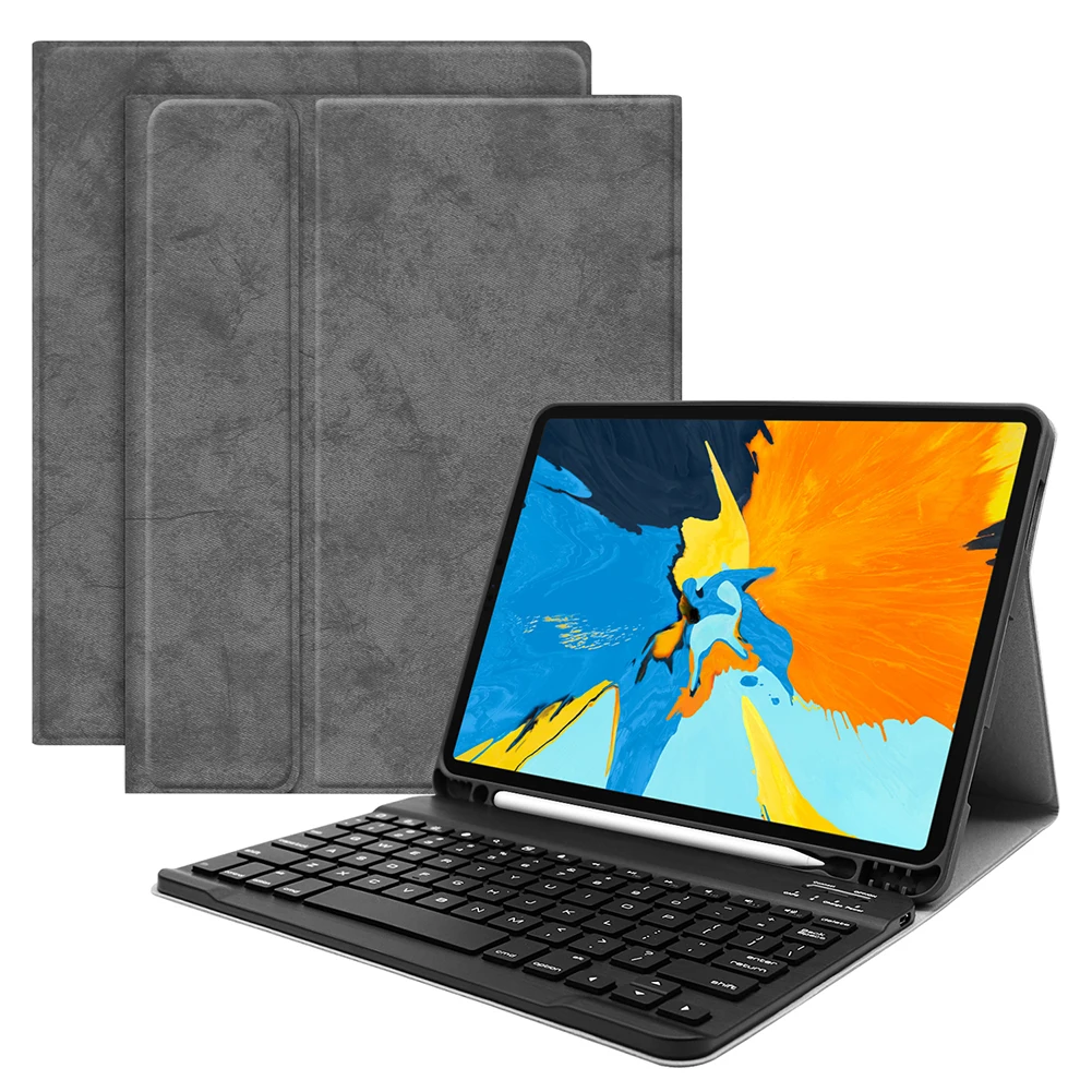 Новый Флип беспроводной Bluetooth клавиатура чехол для Apple iPad Air 1/2/Pro 9 7 2017/2018|Чехлы
