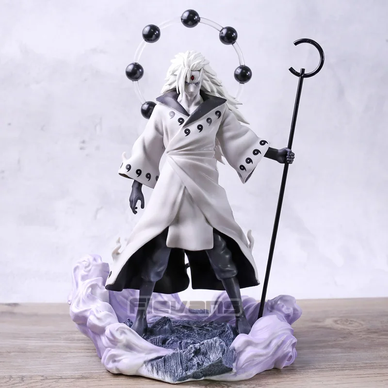 Uchiha Madara Jinchuriki Form Ver. ПВХ фигурка игрушка Коллекционная модель статуя|Игровые