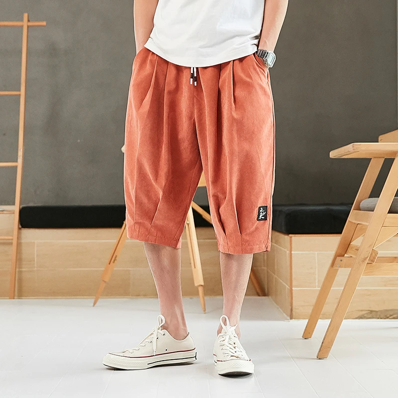 

2021 New Streetwear Men's Shorts Casual Big Size Cargo Shorts Men New Bermuda Knee Length Male Short Trousers SIZE 6XL-8XL