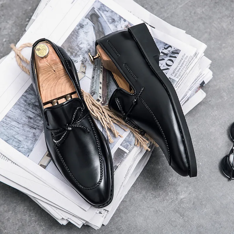 

Туфли мужские оксфорды, Роскошные Мокасины в британском стиле, Офисная деловая обувь, строгие, для свадьбы, лето