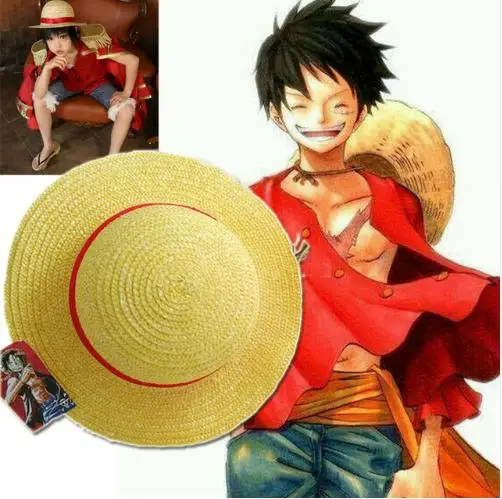 Соломенная шапочка для пляжа Luffy вечерние соломенные шапки Хэллоуина |