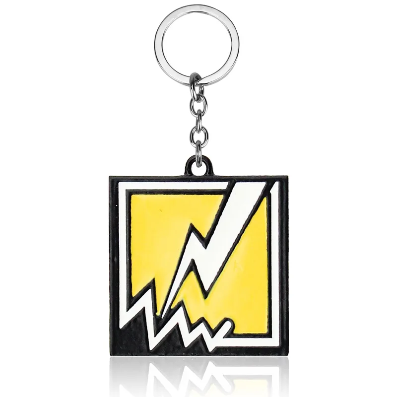 Black Rainbow Six Siege FPS Enamel Pins Gothic Punk Brooches Pin Fashion Cosplay Badges Jewelry Lapel Pins for Women Men - Окраска металла: Светло-желтый цвет