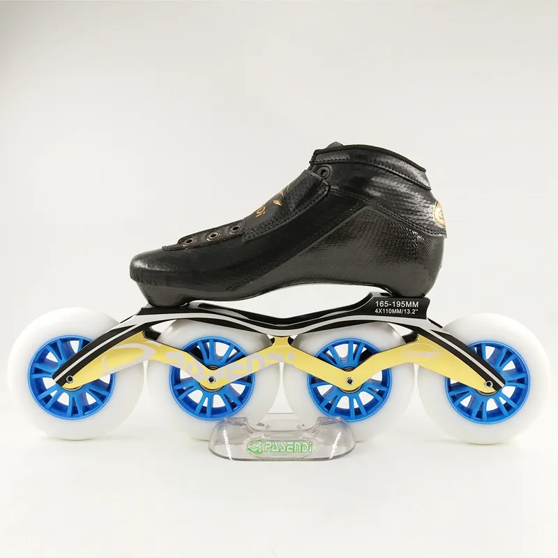 PASENDI/Новинка Стильная обувь для катания на роликовых коньках взрослых и детей
