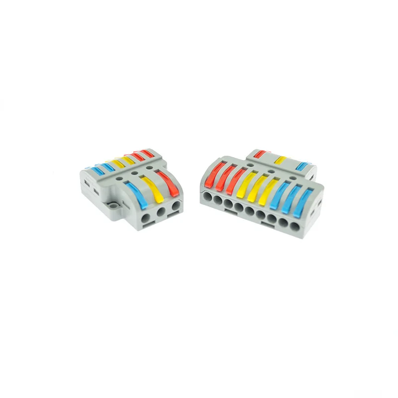 

Connector wire connector Mini fast SPL 633/933 series universal compact wire push in terminal block made in China