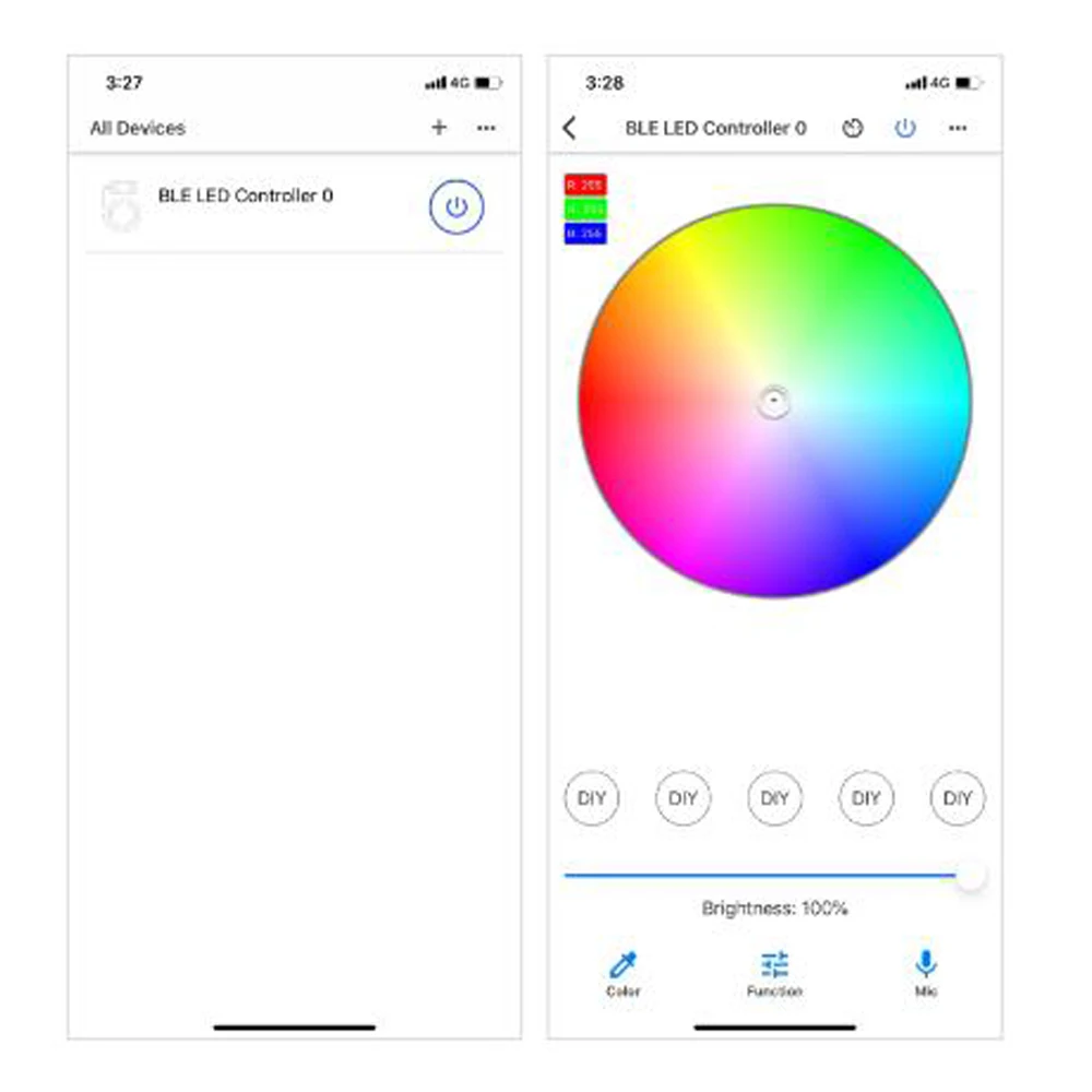 5 в USB Bluetooth-совместимая RGB Светодиодная лента пульт дистанционного управления 12 В