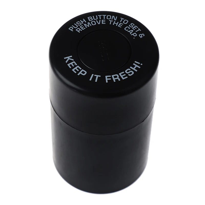 

Portable Acrylic Plastic Storage Jar Bottle Pill Tobacco Spice Herb Powder Storage Container Tank Vacuum Sealed Press Box