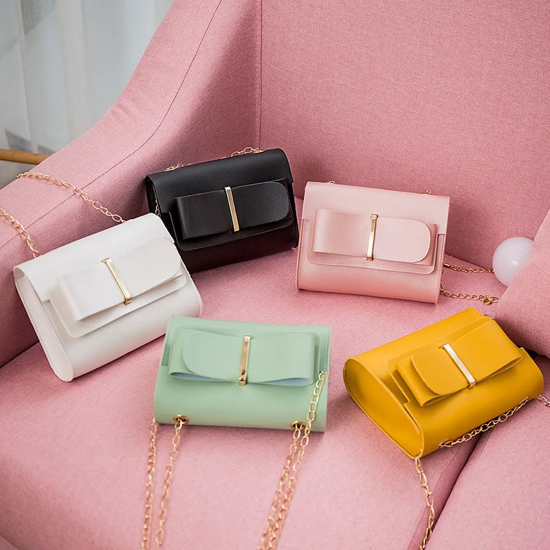 

2021 new fashion bag shoulder strap sling chain small square Bag Mini lady luxury bag Single Shoulder Messenger Handbag