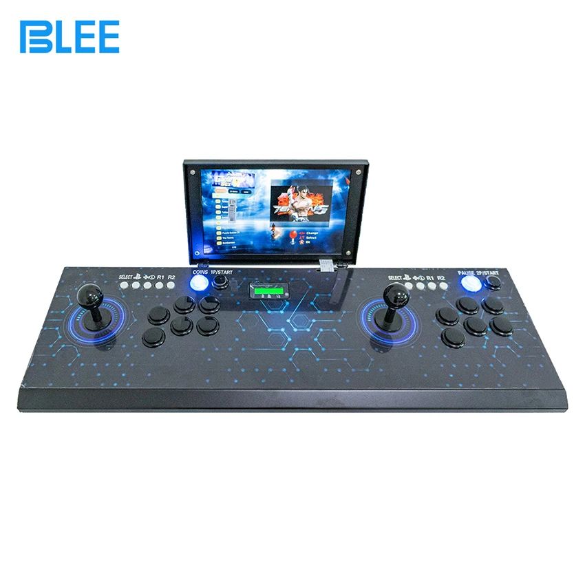 10-дюймовый экран LCD 2 игрока аркадная консоль 2000 + Ретро аркадные игры HD VGA выход |