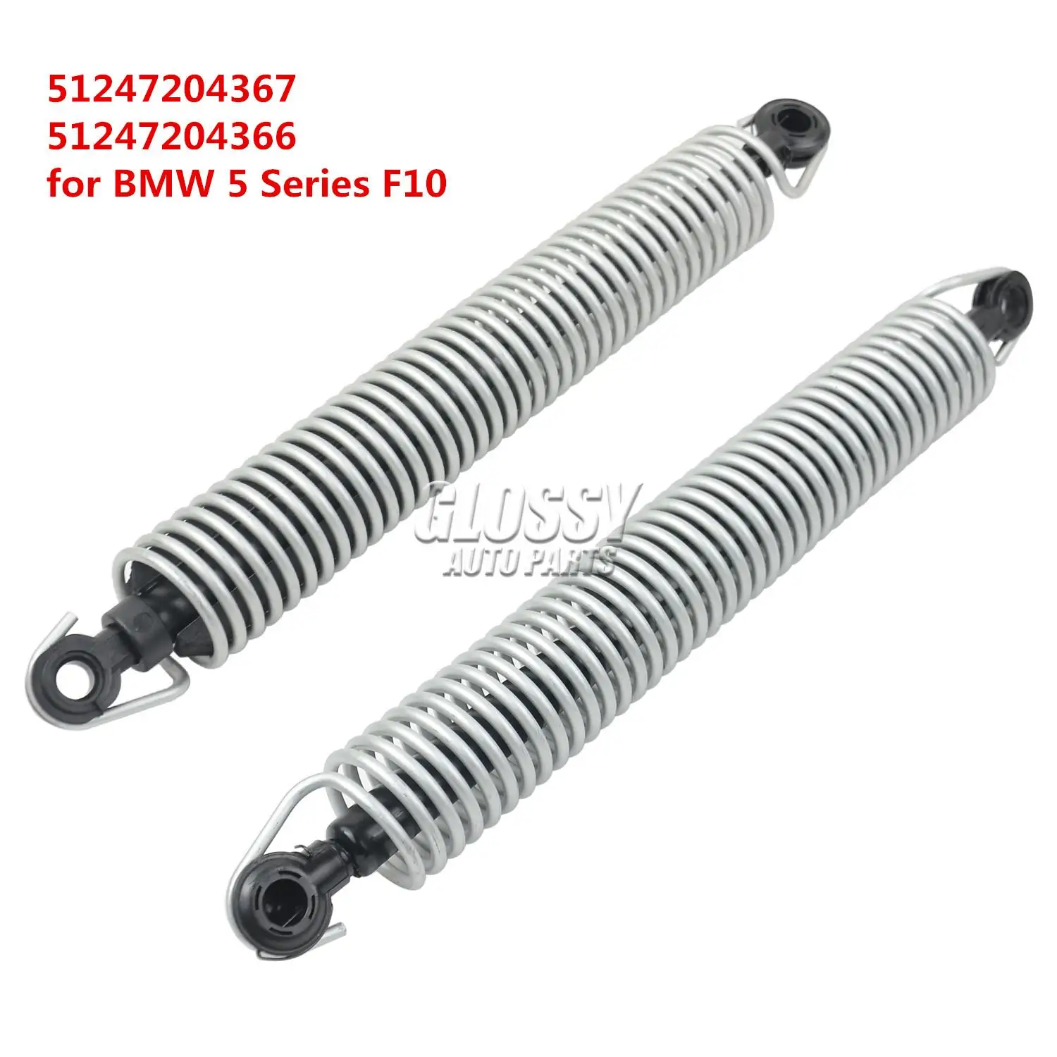 AP03 2PCS Rear Right +Left Trunk Tension Spring for BMW 5 Series F10 520i 523i 528i 535i M5 2009-2017 51247204367 51247204366