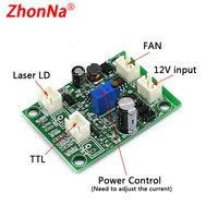 dc12v laser pcb circuit board with ttl function acc constant current and constant voltage drive circuit
