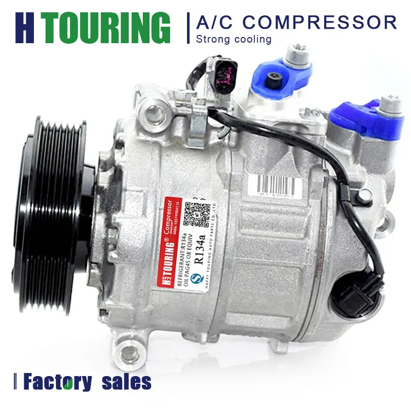 Для компрессора Audi a4 Quattro 3 0 V6 2000 2006 A4 Avant 8E0260805AS 8E0260805CG 4471809492 447190 9570|Установки для