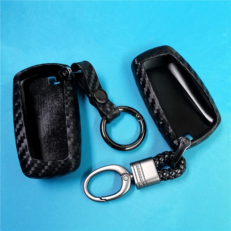 Чехол для автомобильного ключа чехол из углеродного волокна Bmw 1 3 5 7 серии X1 X3 X4 X5 X6