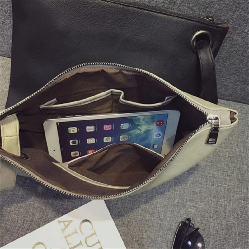 

Fashion Women Elegant Party Clutches PU Leather Envelope Clutch Bag Handbag Lady Female Vintage Evening Bag New