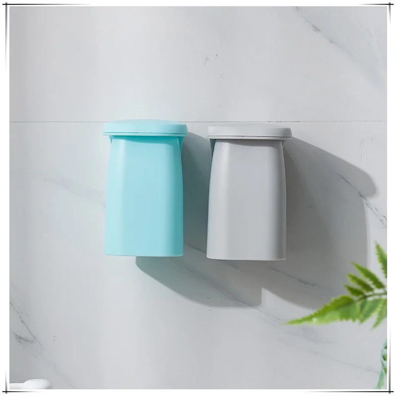 

Magnetic Wall Mount Gargle Cup Rack Lovers Family Set Toothbrush Holder Bathroom Supplies wholesale drop shipping