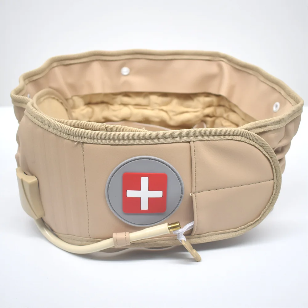 

2020 Back Decompression Waist Belt Back Massager Back Pain Relief Relax Lumbar Inflatable Traction Belt Air Waist Support Brace