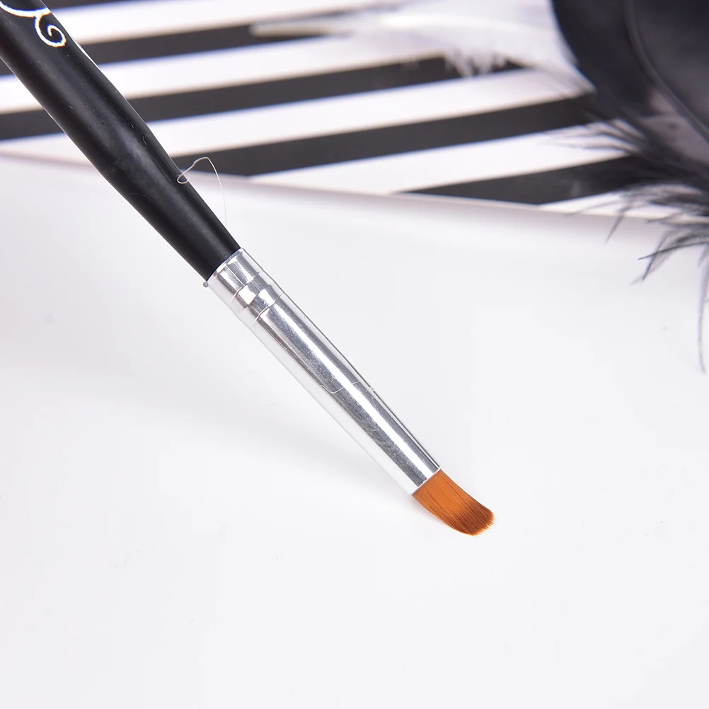 16 см дизайн печати металлическая деревянная ручка колпачок цельный УФ гель для