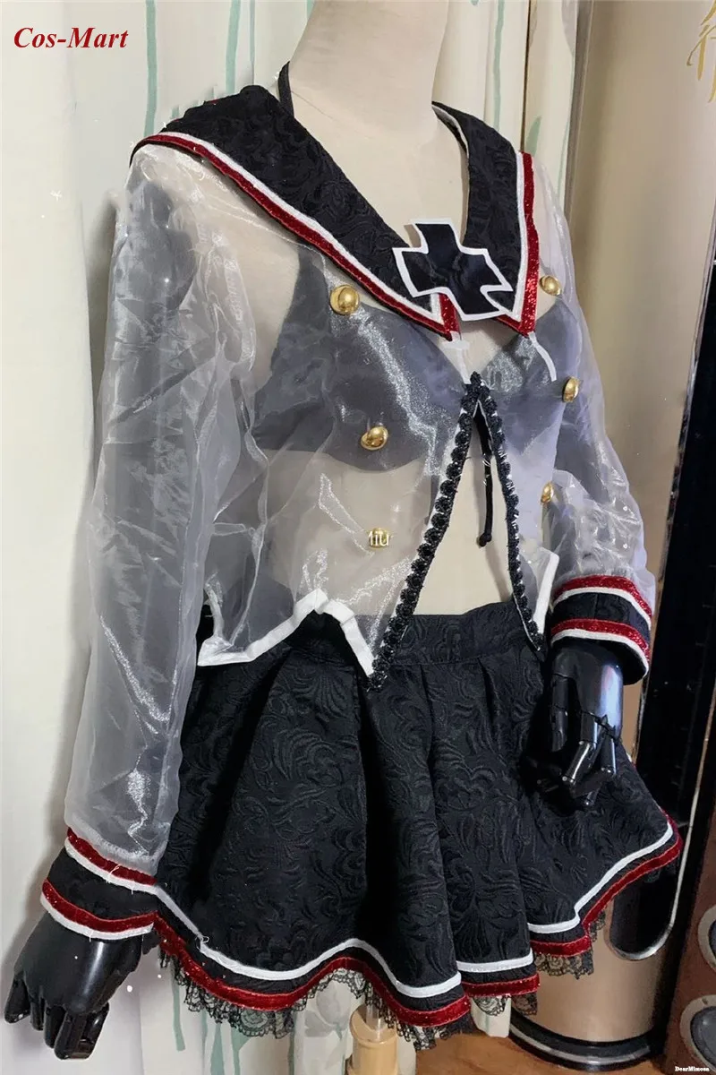 

Hot Game Azur Lane Prinz Eugen Cosplay Costume Fashion JK Uniform Unisex Activity Party Role Play Clothing Custom-Make Any Size