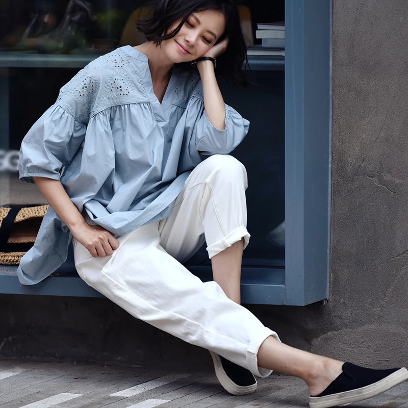 Микоко C8026C простой дизайн изысканная вышивка слово Показать Тонкий Темперамент