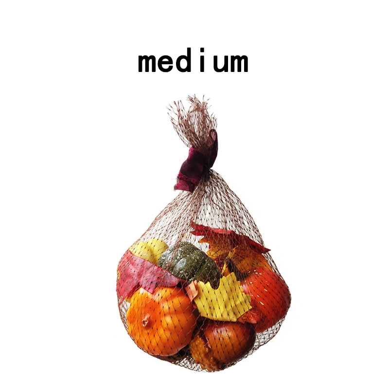 Хэллоуин украшения Шелковые тыквы маленький/средний/большой искусственные