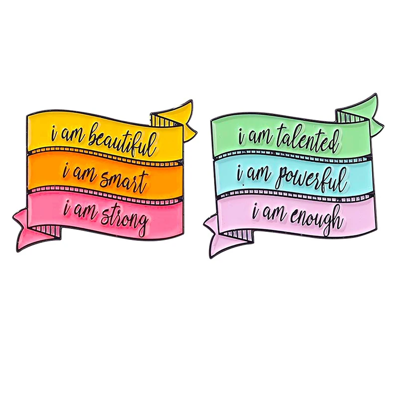 Забавные эмалированные булавки с цитатами индивидуальный выбор я красивые броши