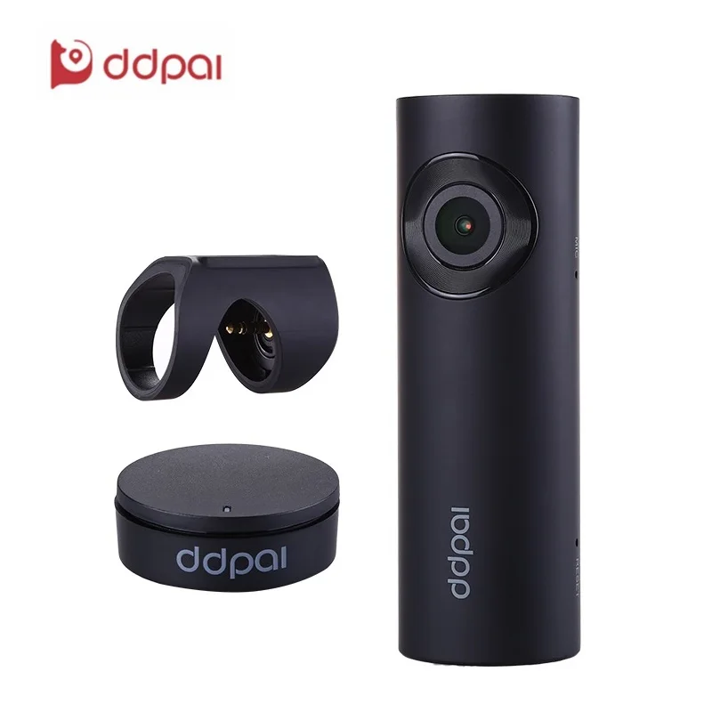 DDPai Mini3 Автомобильный HD 1600P видеорегистратор Встроенный 32G eMMC камера хранения