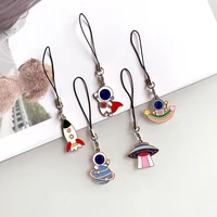 cute astronaut girls phone strap lanyards for iphonesamsungxiaomihuawei case mobile phone strap hang rope smart phone charm