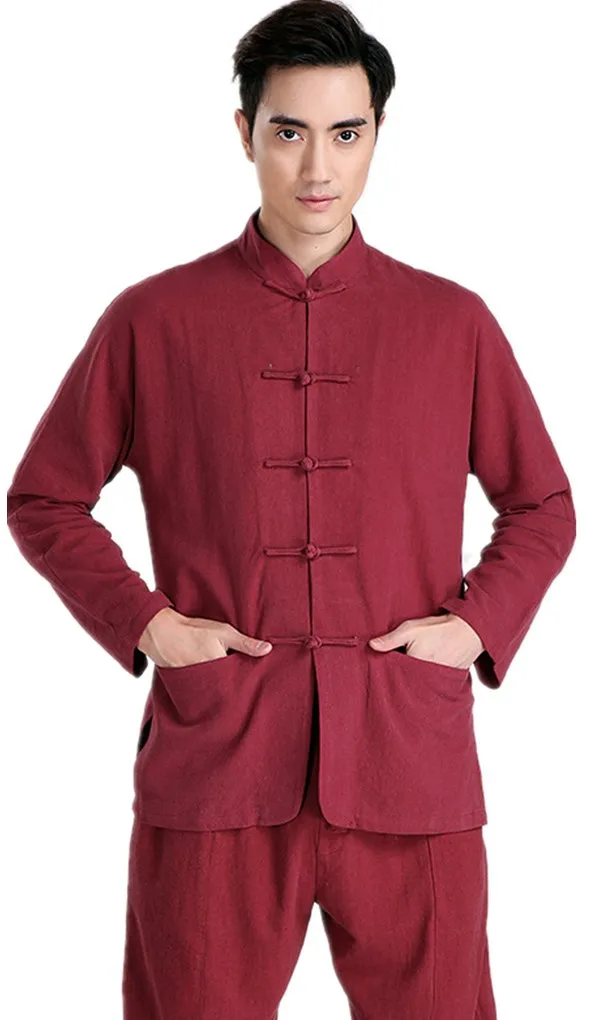 Топ-Ципао в китайском стиле Китайская традиционная мужская одежда - купить по