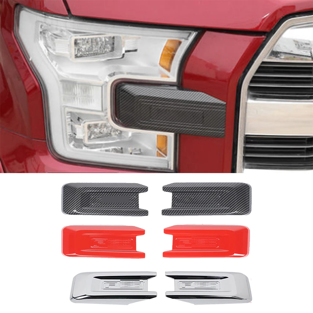 

ABS внешний передний бампер, передняя фара, решетка радиатора, декоративная накладка для Ford F150 2015-21, автомобильные аксессуары