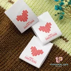 Бирки ручной работы на заказ, 25 Х70 мм, бирки для шитья, Детские бирки с именем, 100% хлопок, Водонепроницаемый логотип для одеждыобуви, 10-100 шт.